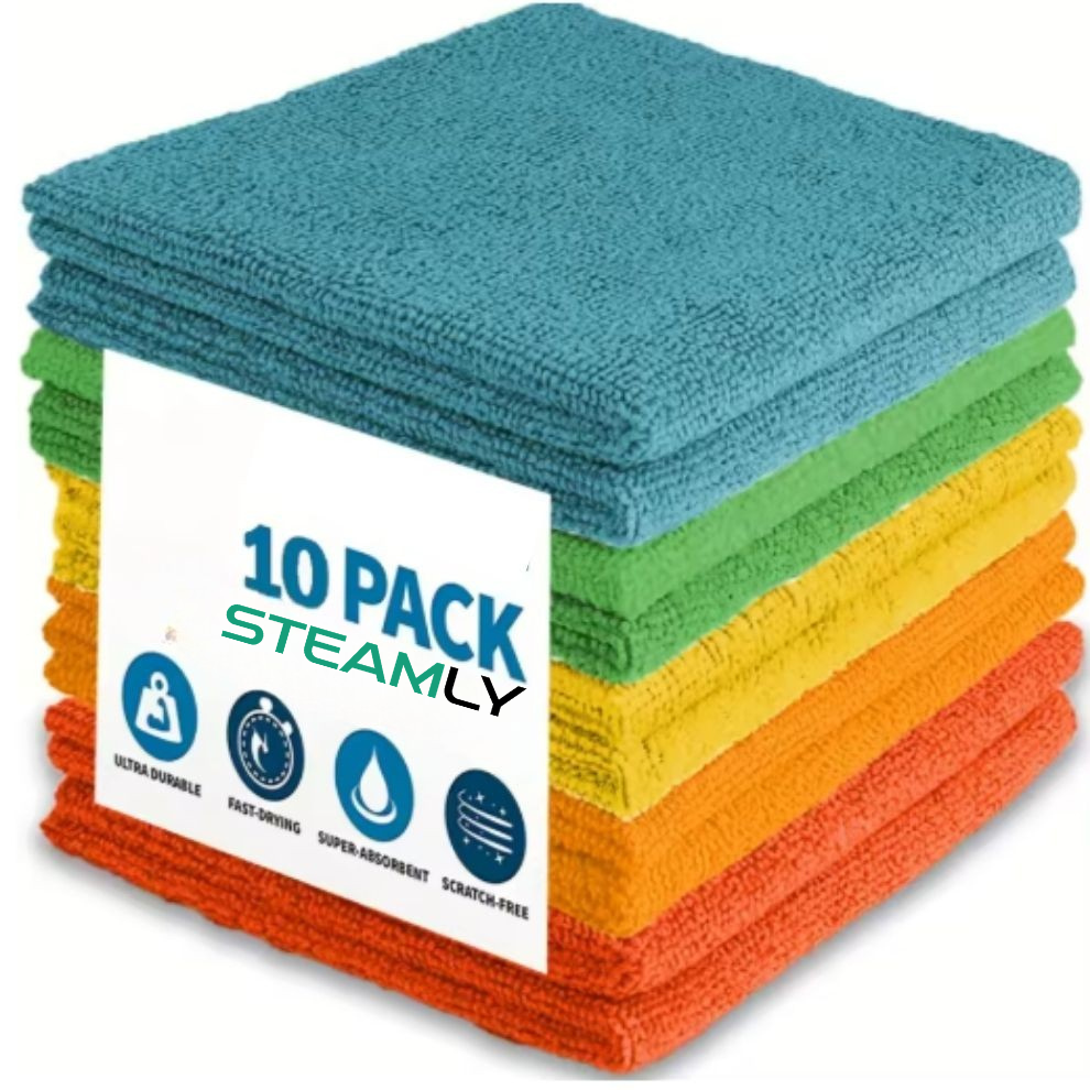 Lot de 10 chiffons magiques épais en microfibre
